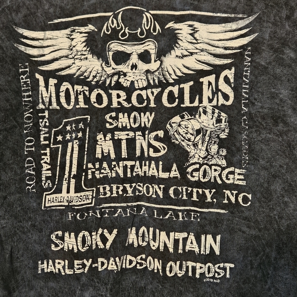 Harley Davidson T Shirt Size Large EUC - Picture 5 of 7